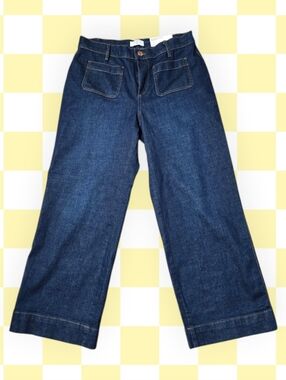 Loft Palmer Wide Leg Denim Jeans NWT